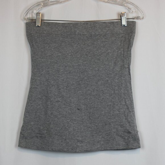 Zenana Outfitters Gray Tube Top with Pocket - Picture 2 of 6